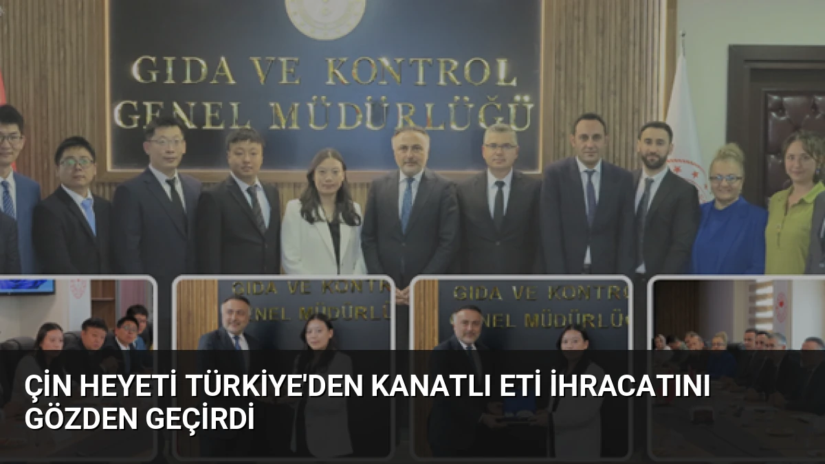 Çin Heyeti Türkiye’den Kanatlı Eti İhracatını Gözden Geçirdi